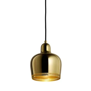 Závěsná lampa A330S „Golden Bell“, brass Značkový