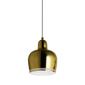 Závěsná lampa A330S „Golden Bell“, brass/white Ihned K Objednání