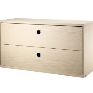 Cenově Výhodný Komoda String Chest With Drawers 78 x 30, ash