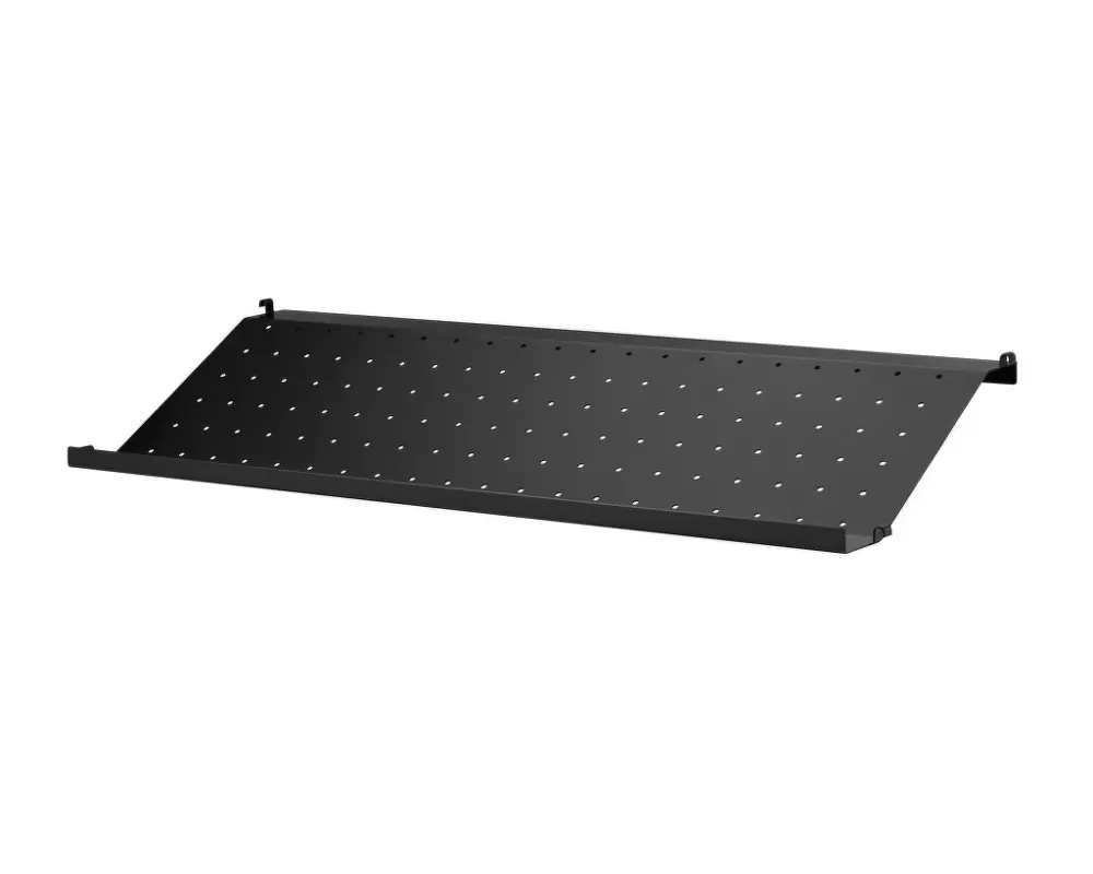 Police String Shoe Shelf Metal 78 x 30, black Nakupujte Hned