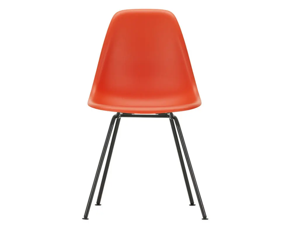 Židle Eames DSX, poppy red Zlevněný