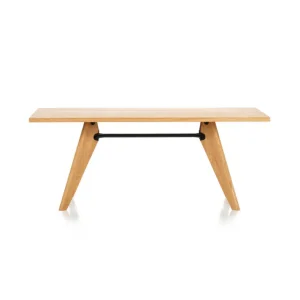 Dokud Zásoby Vydrží Stůl S.A.M. Bois, 180 cm, natural solid oak