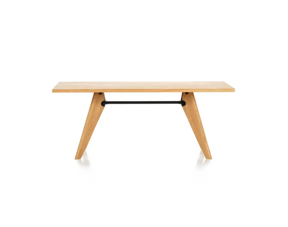 Dokud Zásoby Vydrží Stůl S.A.M. Bois, 180 cm, natural solid oak