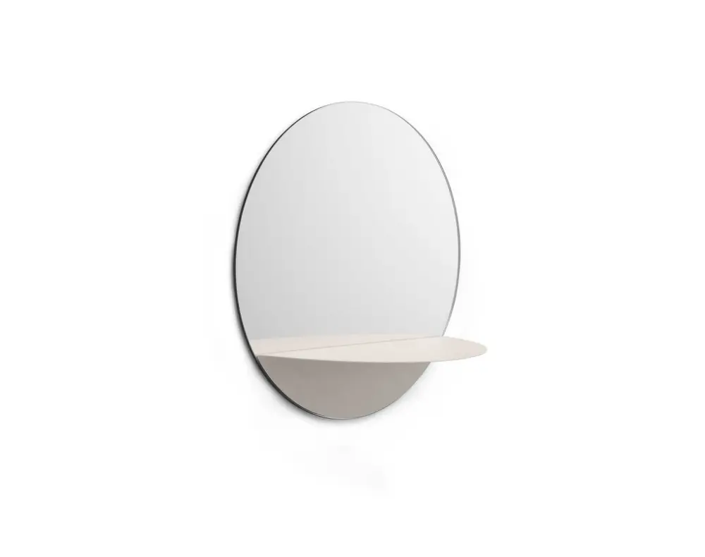 Bezpečná Platba Zrcadlo Horizon Round, white