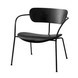 Časově Omezené Křeslo Pavilion AV6 leather, black oak