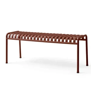 Zahradní lavice Palissade Bench, iron red Akční Nabídka