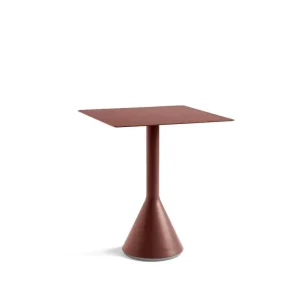 Stůl Palissade Cone Table 65x65 cm, iron red Přímo Od Výrobce