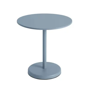 Zlevněný Stolek Linear Steel Café Table Ø70, pale blue
