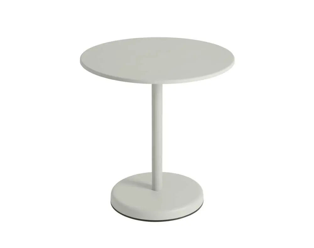 Bezpečná Platba Stolek Linear Steel Café Table Ø70, grey