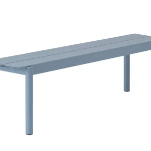 Značkový Lavice Linear Steel Bench 170 cm, pale blue