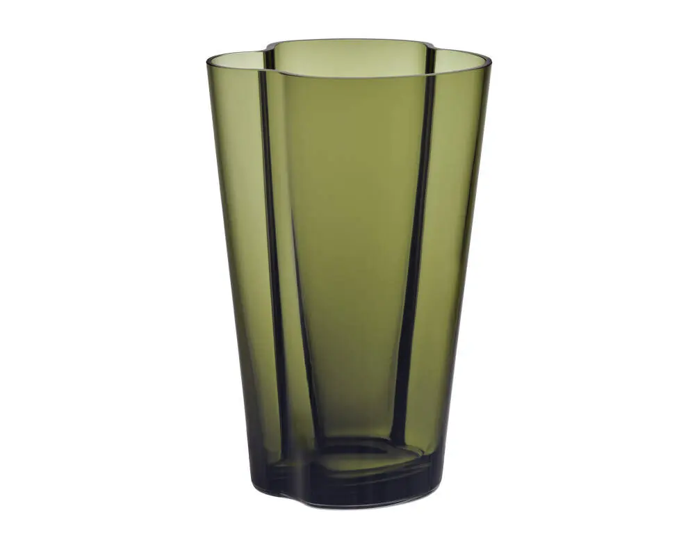 Váza Aalto 220 mm, moss green Poslední Šance