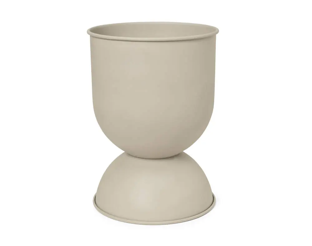 Květináč Hourglass Large, cashmere Jen Po Omezenou Doba