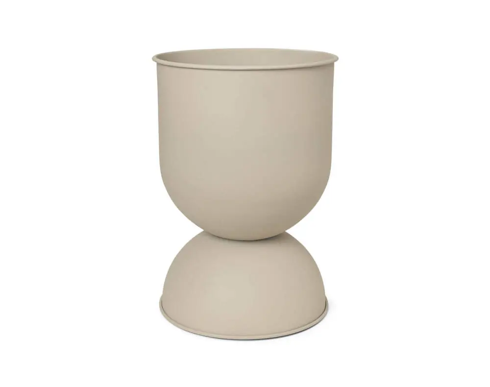 Květináč Hourglass Medium, cashmere Nejlepší Volba