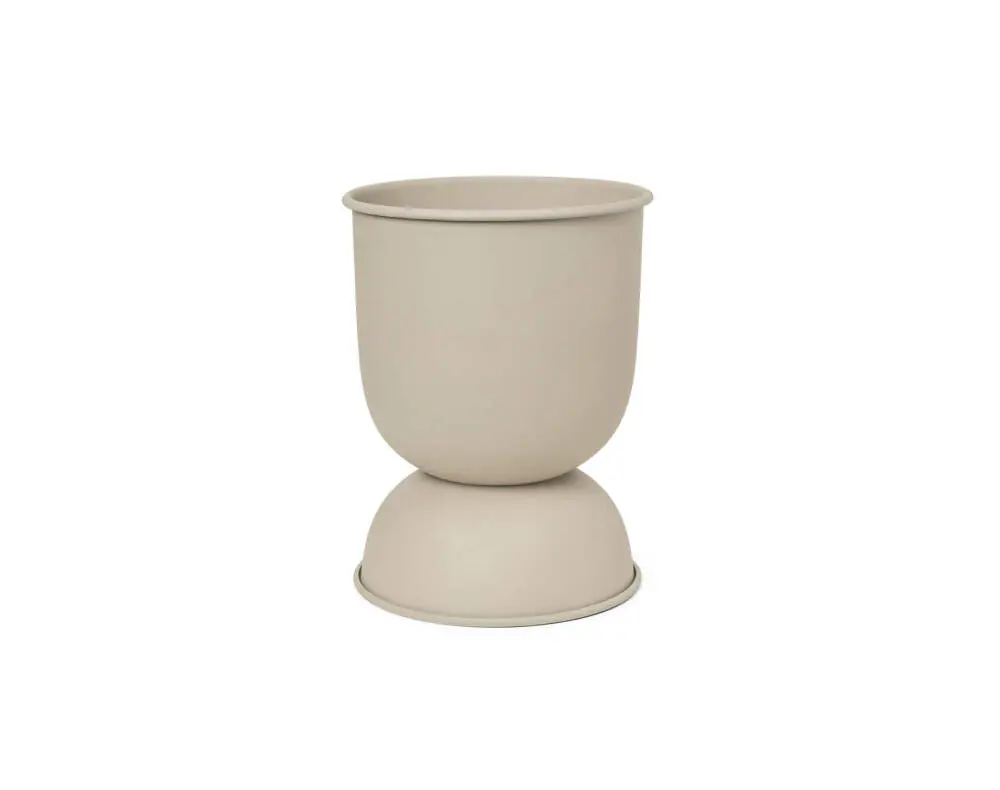 Květináč Hourglass Extra Small, cashmere Zlevněný