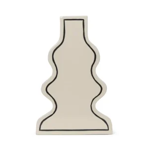 Omezená Nabídka Váza Paste Curvy, off-white