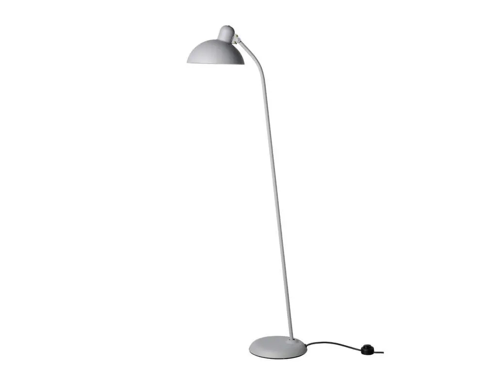 Novinka Stojací lampa Kaiser Idell™, easy grey / brass