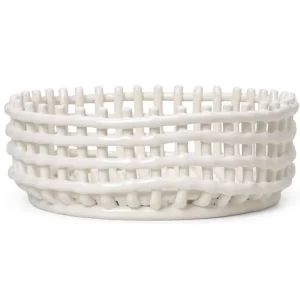 Mísa Ceramic Centrepiece, off-white Víkendová Akce