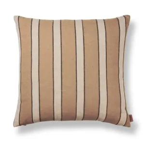 Polštář Brown Cotton Lines Hit Sezóny