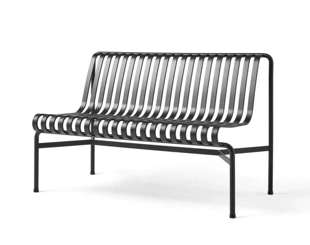 Zahradní lavice Palissade Dining Bench bez područek, anthracite Poslední Šance