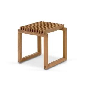 Stolička Cutter, teak Originální