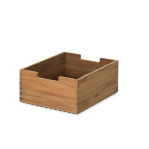 Úložný Box Cutter Low, teak Nová Kolekce