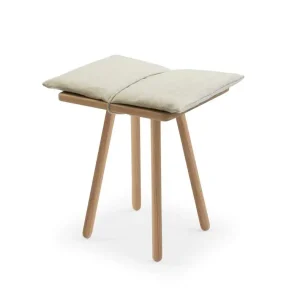 Horká Nabídka Stolička s podsedákem Georg, linen / oak