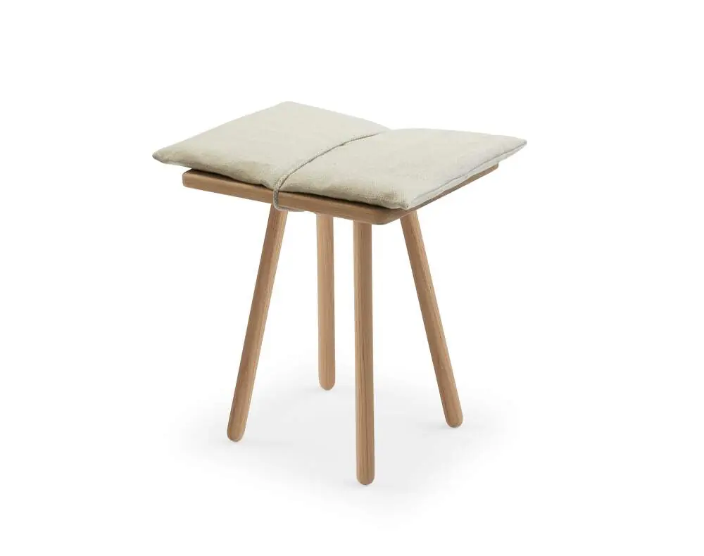 Horká Nabídka Stolička s podsedákem Georg, linen / oak