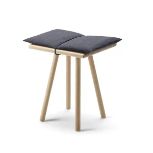 Stolička s podsedákem Georg, dark grey / oak Nakupujte Hned
