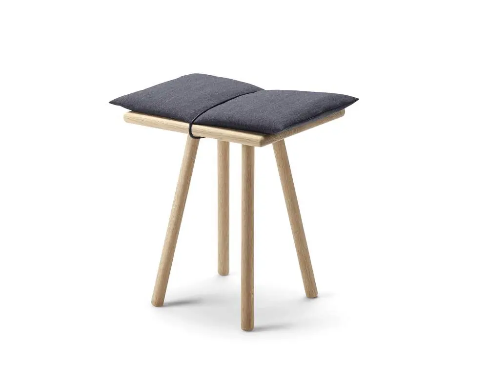 Stolička s podsedákem Georg, dark grey / oak Nakupujte Hned