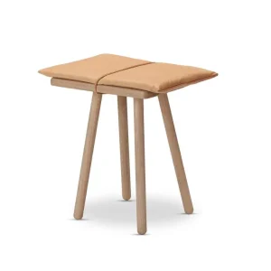 Stolička s podsedákem Georg Jubilee, leather / oak Rychlé Dodání