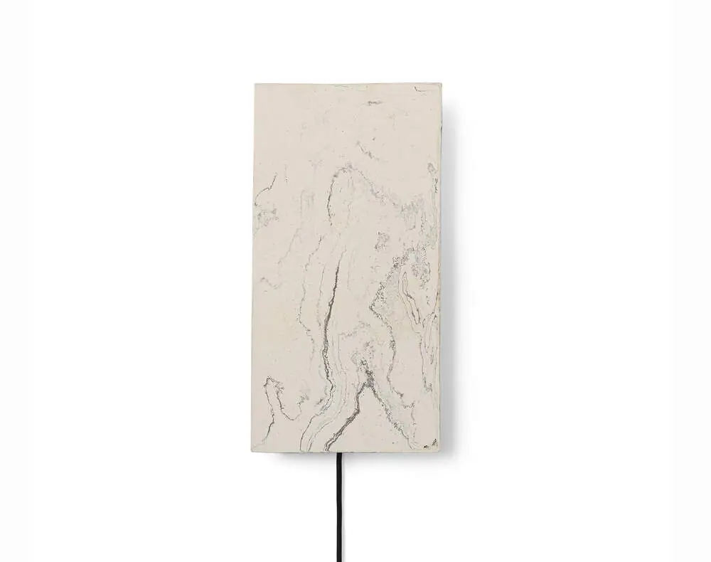 Nástěnná lampa Argilla, marble white Přímo Od Výrobce