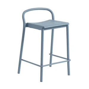 Stolička Linear Steel Counter Stool, pale blue Sezónní Sleva
