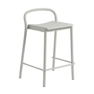 Akce Stolička Linear Steel Counter Stool, grey