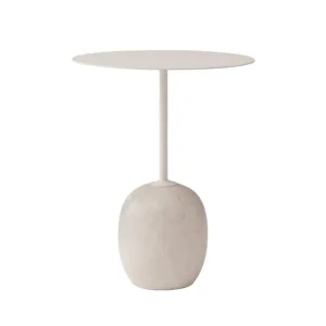 Odkládací stolek Lato LN8, ivory white/crema diva marble Originální
