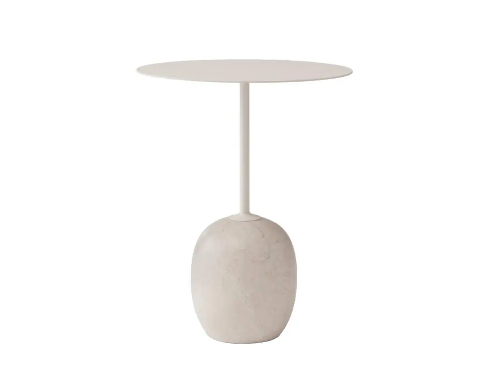 Odkládací stolek Lato LN8, ivory white/crema diva marble Originální