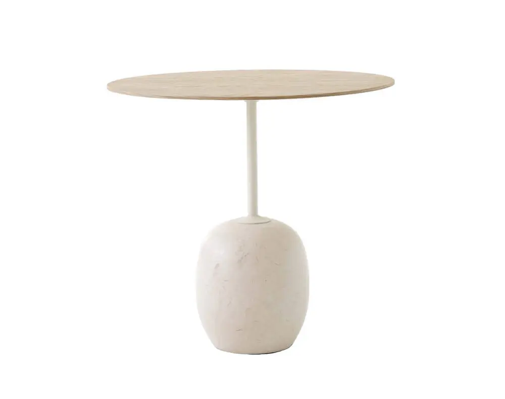 Originální Konferenční stolek Lato LN9, oak/crema diva marble