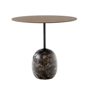 Poslední Šance Konferenční stolek Lato LN9, walnut/emparador marble