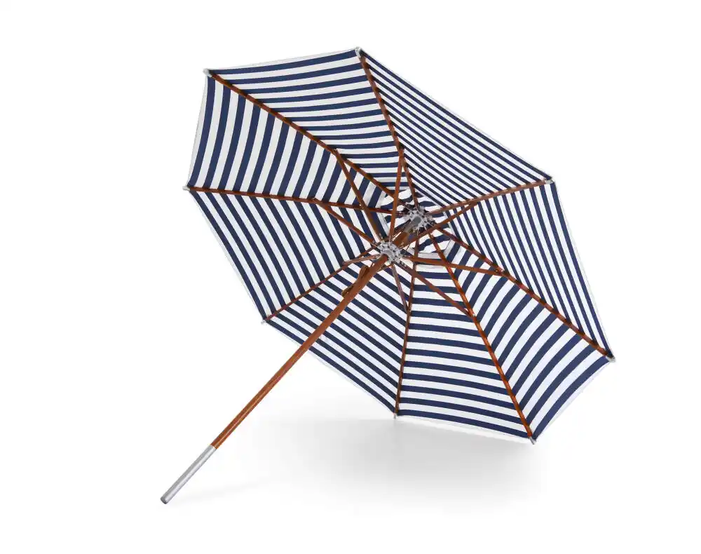 Poslední Šance Slunečník Atlantis Ø330, dark blue stripes