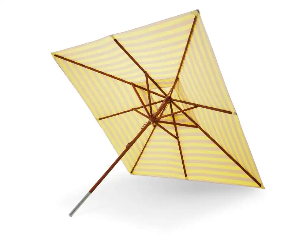 Slunečník Messina 300, lemon / sand stripe Odeslání Ihned