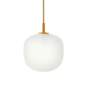 Novinka Závěsné svítidlo Rime Ø18, opal/orange