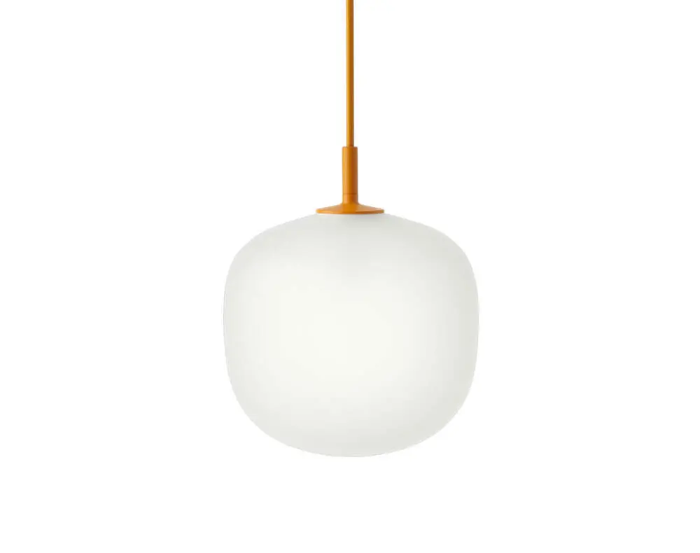 Novinka Závěsné svítidlo Rime Ø18, opal/orange