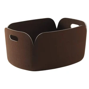 Dokud Zásoby Vydrží Koš Restore, dark brown