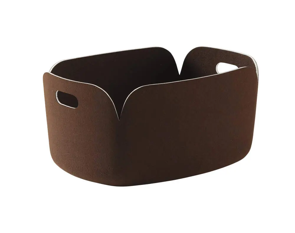Dokud Zásoby Vydrží Koš Restore, dark brown