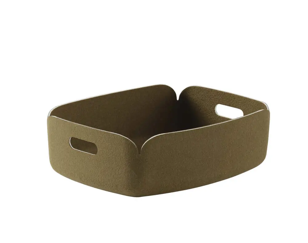 Bezpečná Platba Koš Restore Tray, brown green