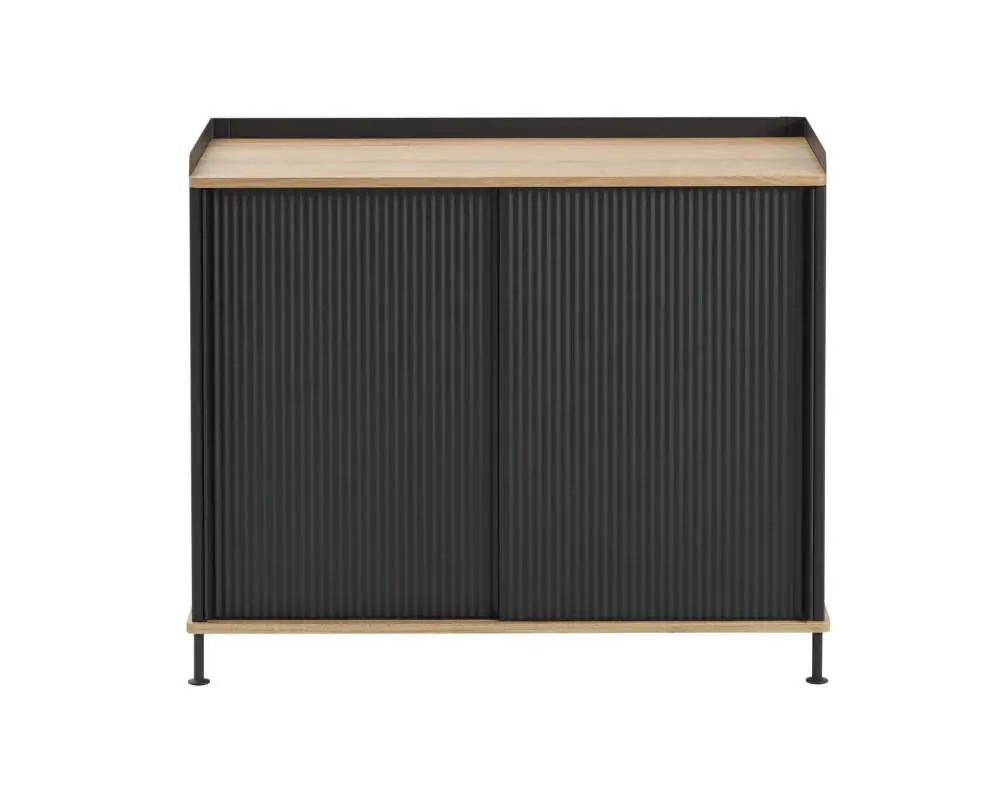 Must-Have Komoda Enfold Sideboard 100x85, oak/anthracite black