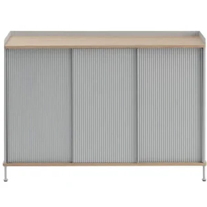 Akce Komoda Enfold Sideboard 148x85, oak/grey