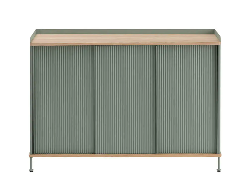 Nakupujte Hned Komoda Enfold Sideboard 148x85, oak/dusty green