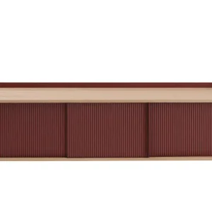 Tovární Cena Komoda Enfold Sideboard 186x48, oak/deep red