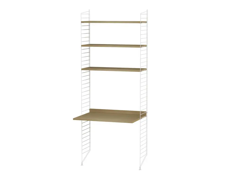 Dokud Zásoby Vydrží Policová sestava Workspace A, oak/white