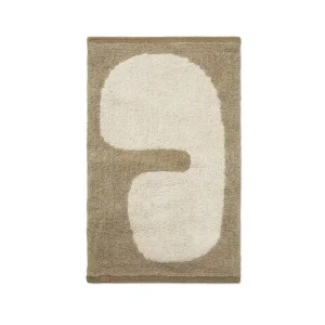 Koupelnová předložka Lay, dark taupe / off-white Horká Nabídka